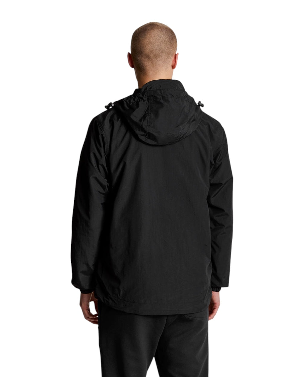 Lyle & Scott zip jakna crna