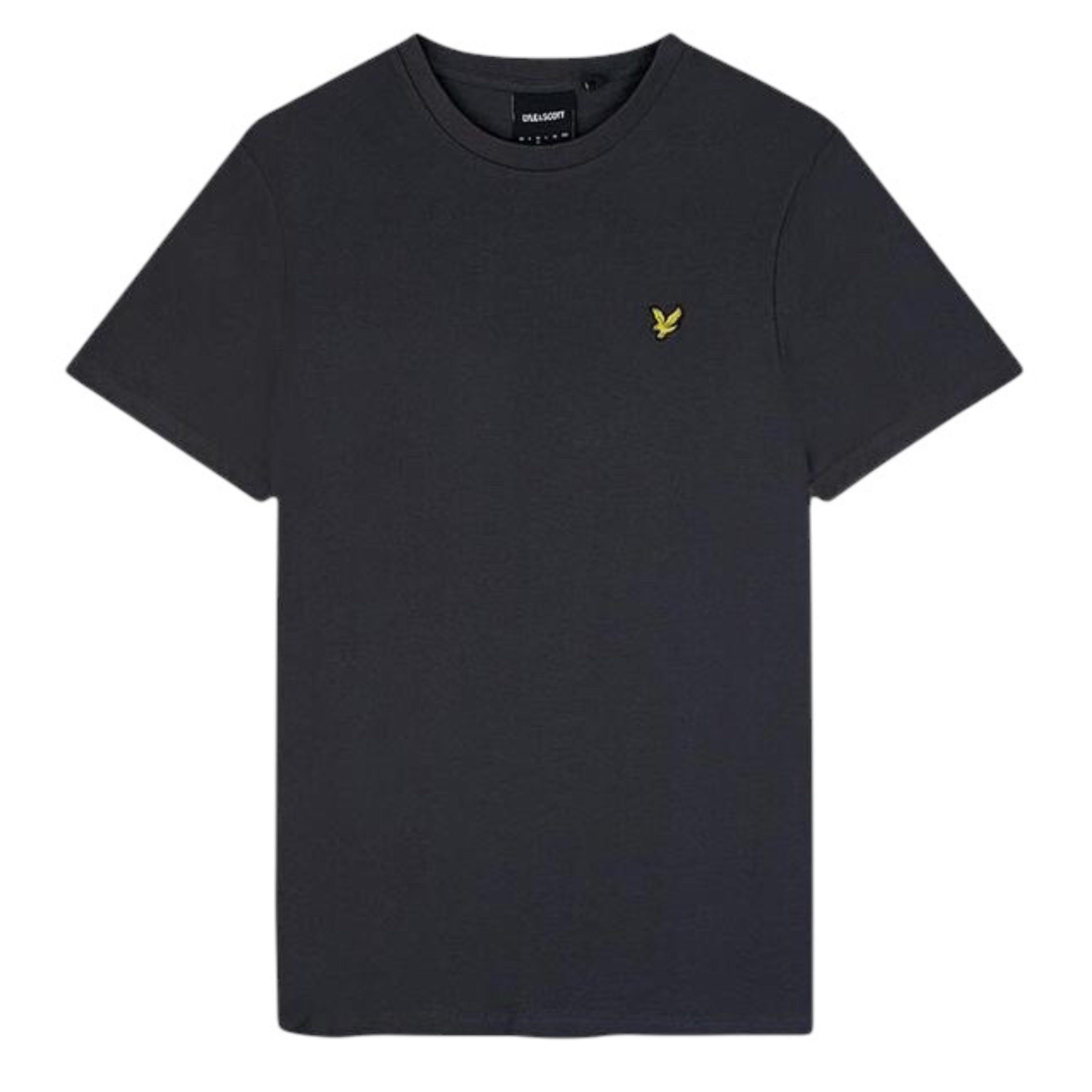 Lyle & Scott kratka majica crna