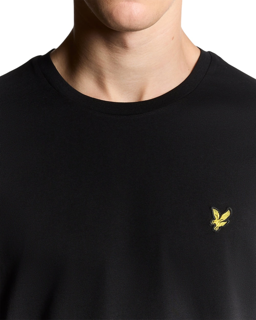 Lyle & Scott kratka majica crna