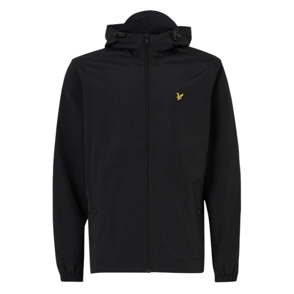Lyle & Scott zip jakna crna