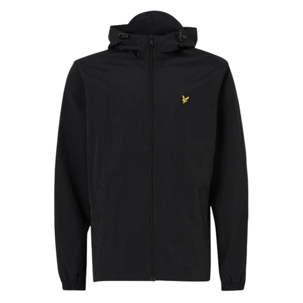 Lyle & Scott zip jakna crna