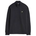 Lyle & Scott quarter zip majica crna