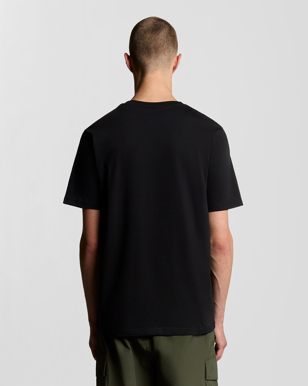 Lyle & Scott kratka majica crna