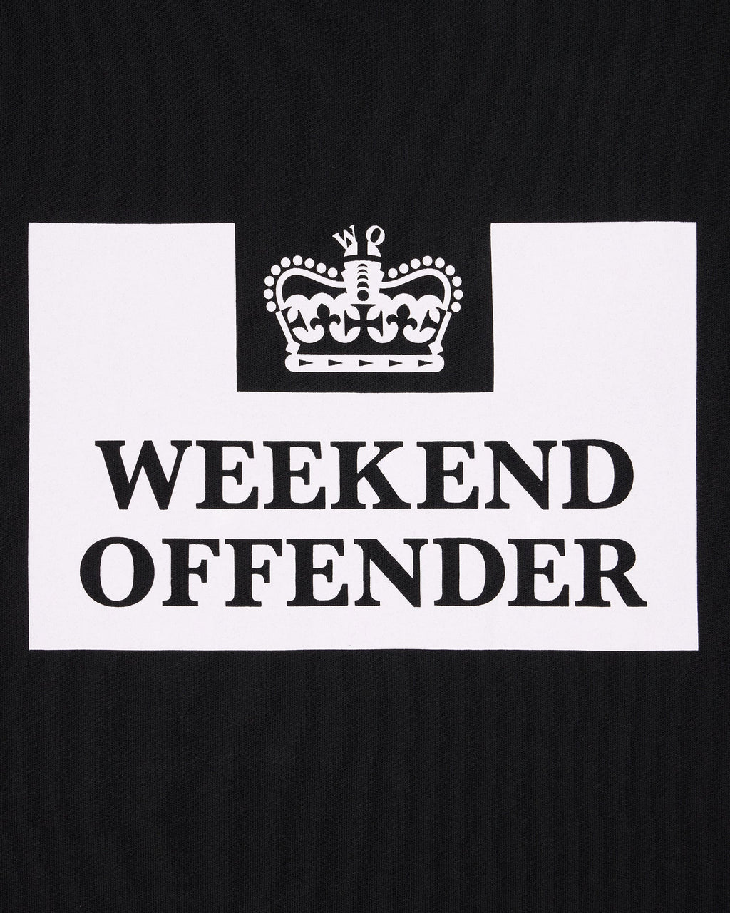 Weekend Offender Prison kratka majica crna