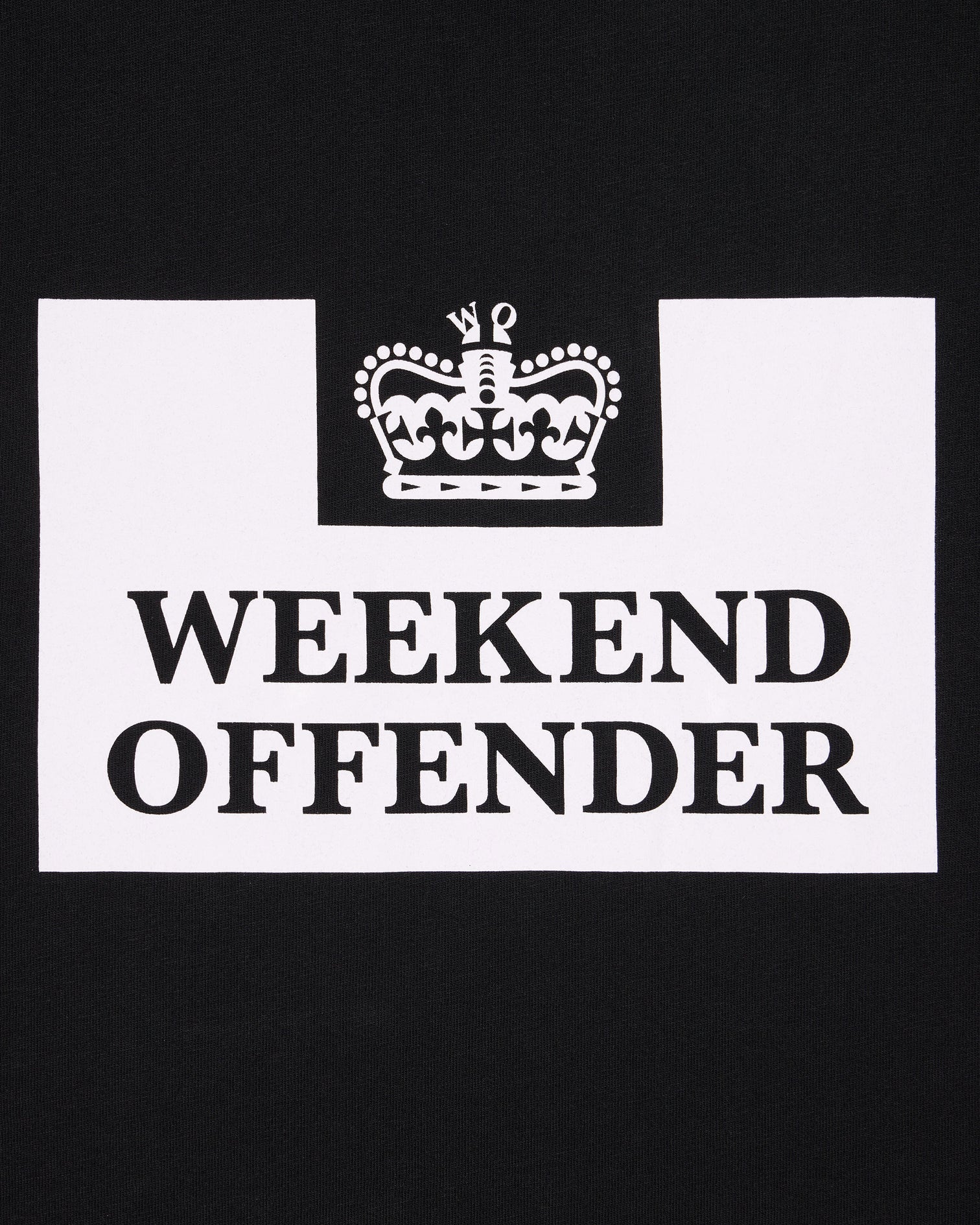 Weekend Offender Prison kratka majica crna