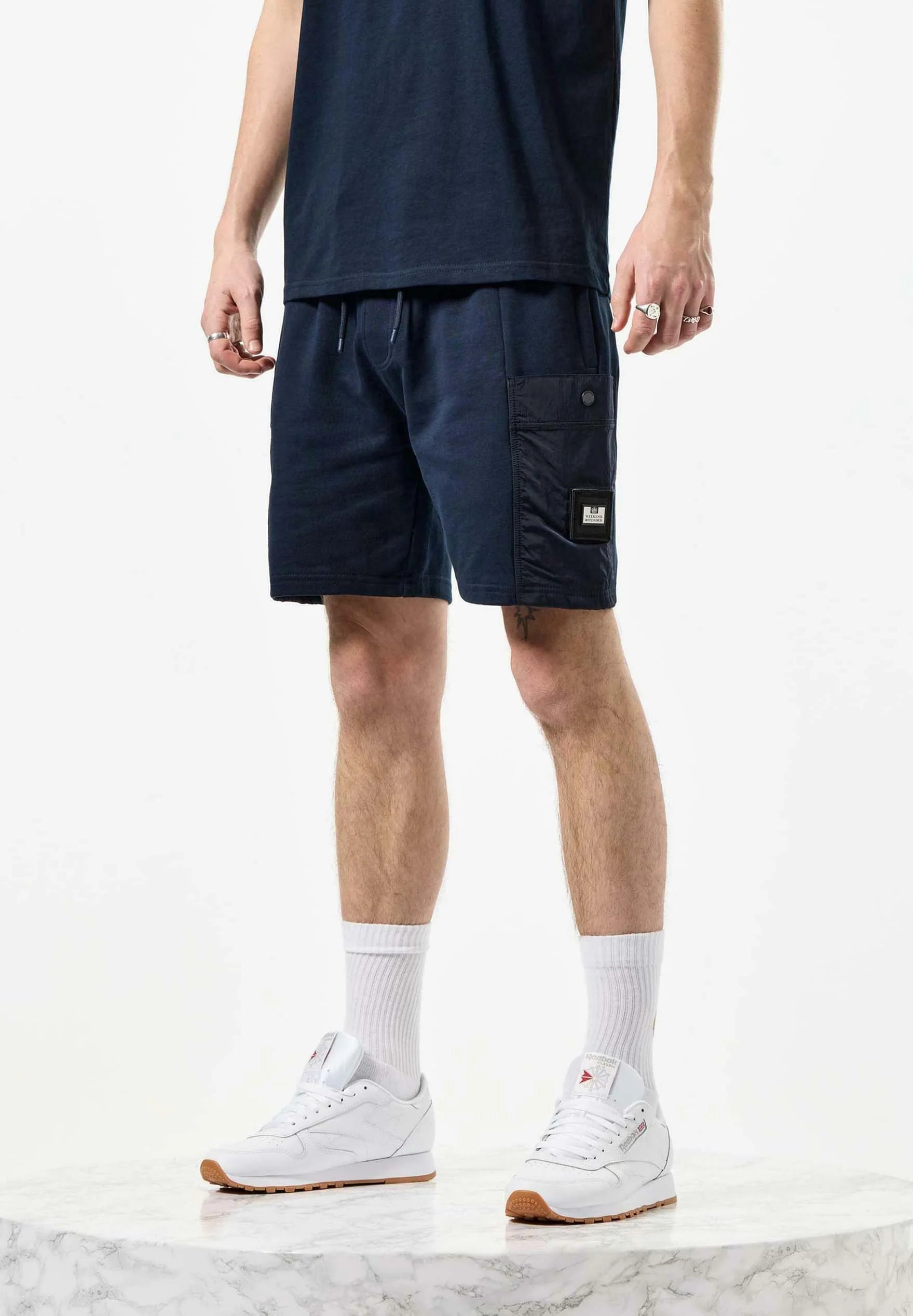 Weekend Offender Chiyoda kratke hlačice tamno plave