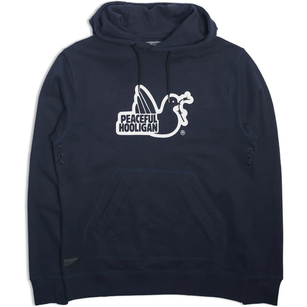 Peaceful Hooligan Outline hudica plava
