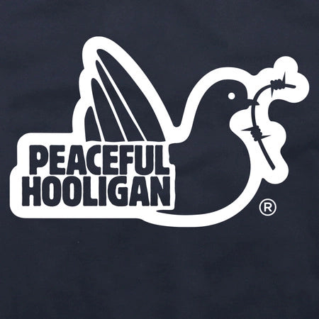 Peaceful Hooligan Outline hudica plava