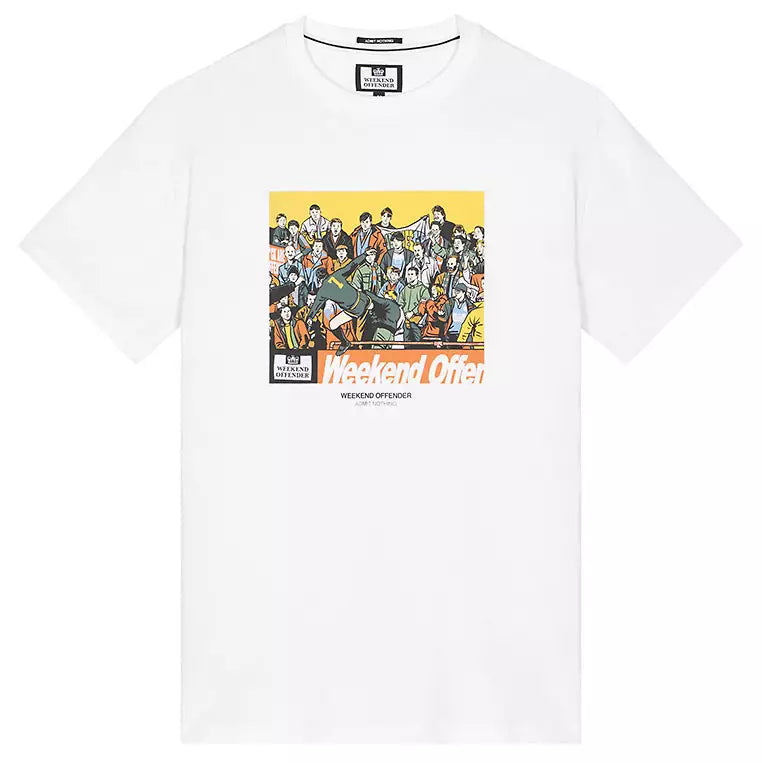 Weekend Offender Selhurst kratka majica bijela