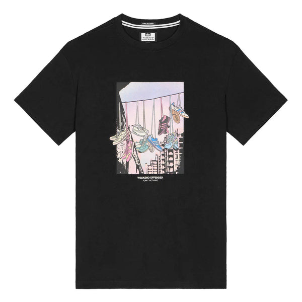 Weekend Offender Turf Wars kratka majica crna